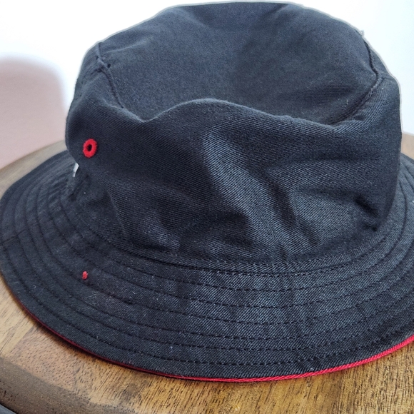 47 Brand California Republic Black Bucket Hat NWT Size Small/Medium - Picture 5 of 10